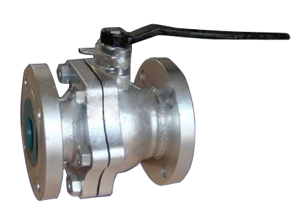 美標(biāo)兩片式鑄鋼浮動球閥